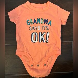 Carter’s 3 months onesie